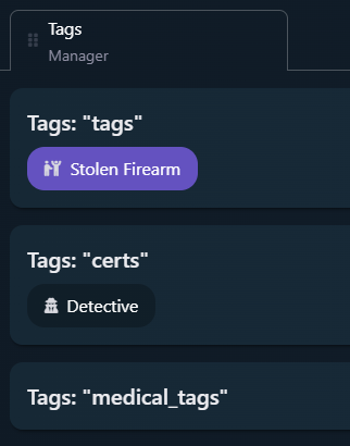 tags manager